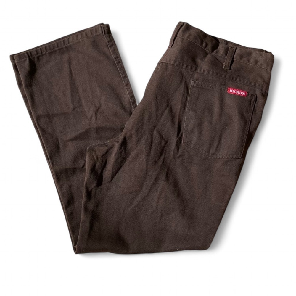 Vintage |Dickies| 100% Cotton Brown Loose Jeans Men’s *Labeled Size 38 X 29L - Picture 1 of 9